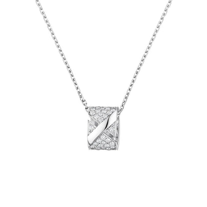 [Favorite]LIENS EVIDENCE DIAMOND PAVED NECKLACE