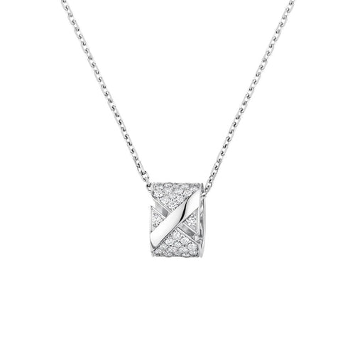 [Favorite]LIENS EVIDENCE DIAMOND PAVED NECKLACE