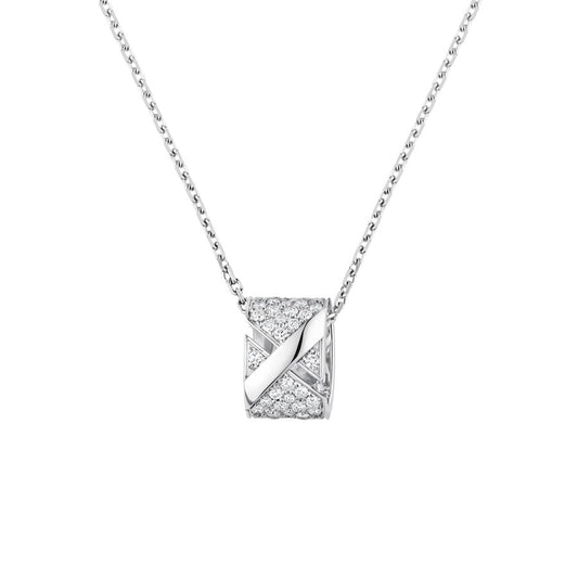 [Favorite]LIENS EVIDENCE DIAMOND PAVED NECKLACE