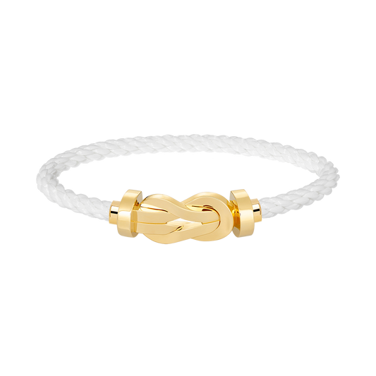 [Favorite]LARGE 8-FIGURE BUCKLE BRACELET - GOLD