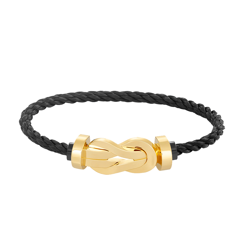 [Favorite]LARGE 8-FIGURE BUCKLE BRACELET - GOLD