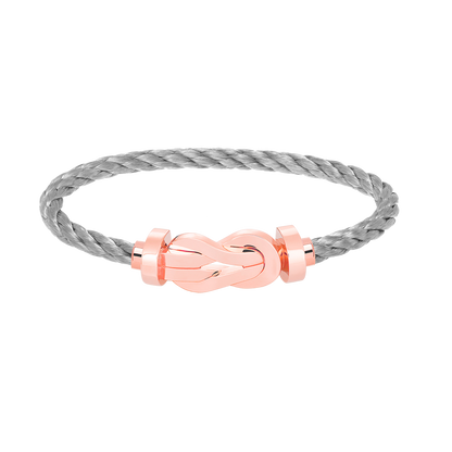 [Favorite]LARGE 8-FIGURE BUCKLE BRACELET - ROSE GOLD
