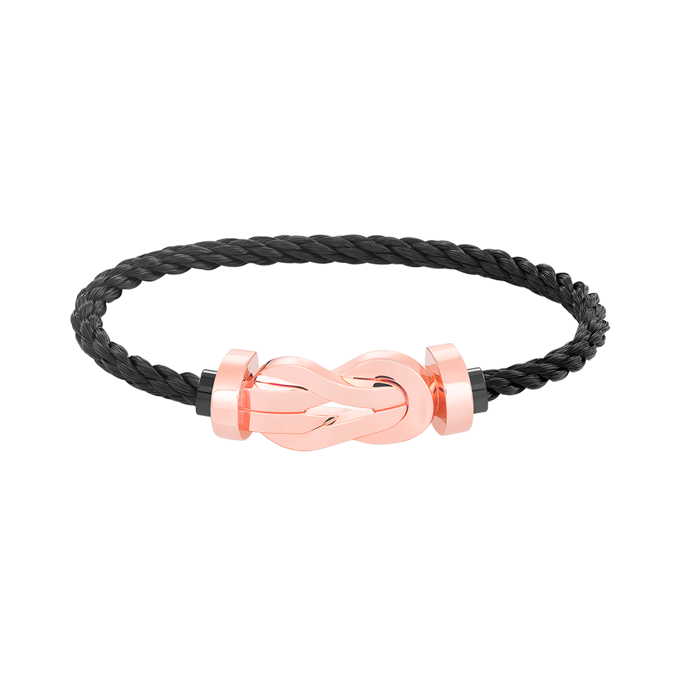 [Favorite]LARGE 8-FIGURE BUCKLE BRACELET - ROSE GOLD