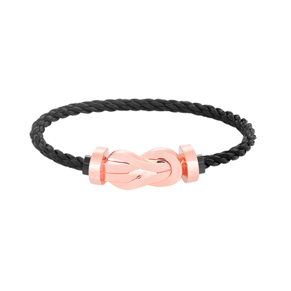 [Favorite]LARGE 8-FIGURE BUCKLE BRACELET - ROSE GOLD
