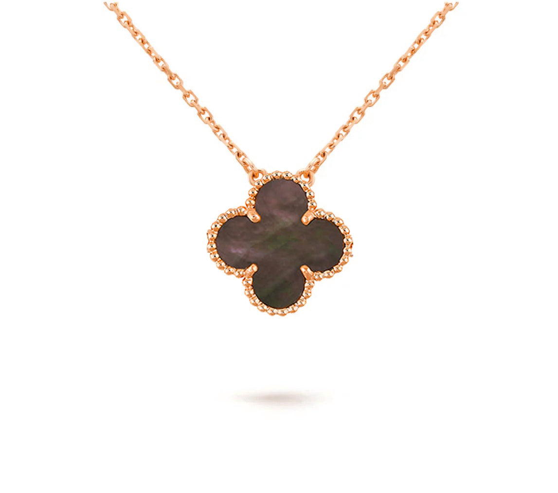 [Favorite]15MM CLOVER FLOWER PENDANT NECKLACE COLLECTION
