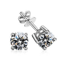 [Favorite]FOUR-PRONG MOISSANITE EARRINGS