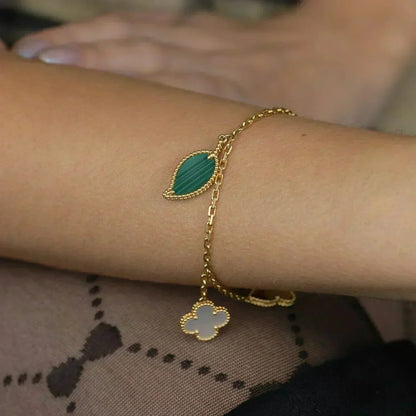 [Favorite]LUCKY NATURE MULTI-CHARM BRACELET