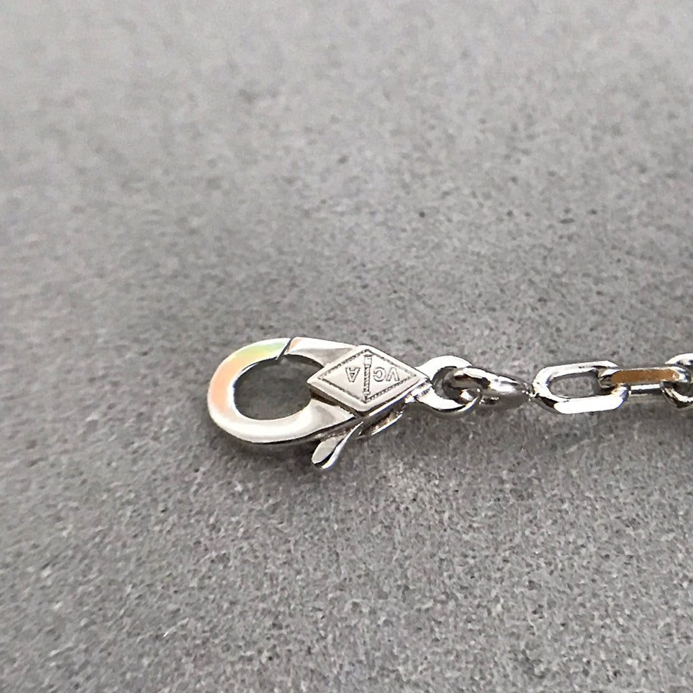 [Favorite]LUCKY CLOVER 5-MOTIF BRACELET - BLACK OXNY COLLECTION