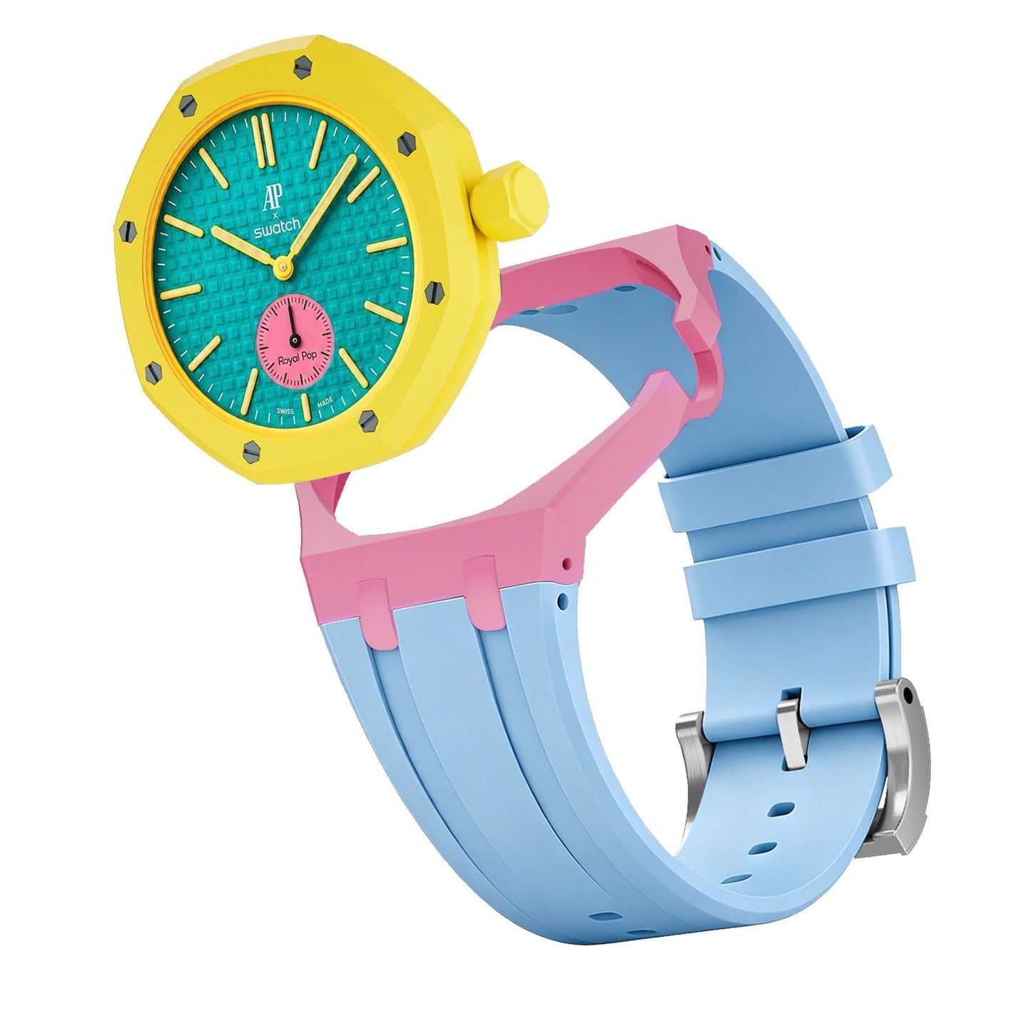 [Favorite]Royal Oak Pop Exclusive Bioceramic Case & Silicone Strap Mix Color