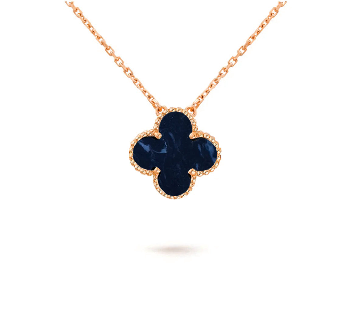 [Favorite]15MM CLOVER FLOWER PENDANT NECKLACE COLLECTION
