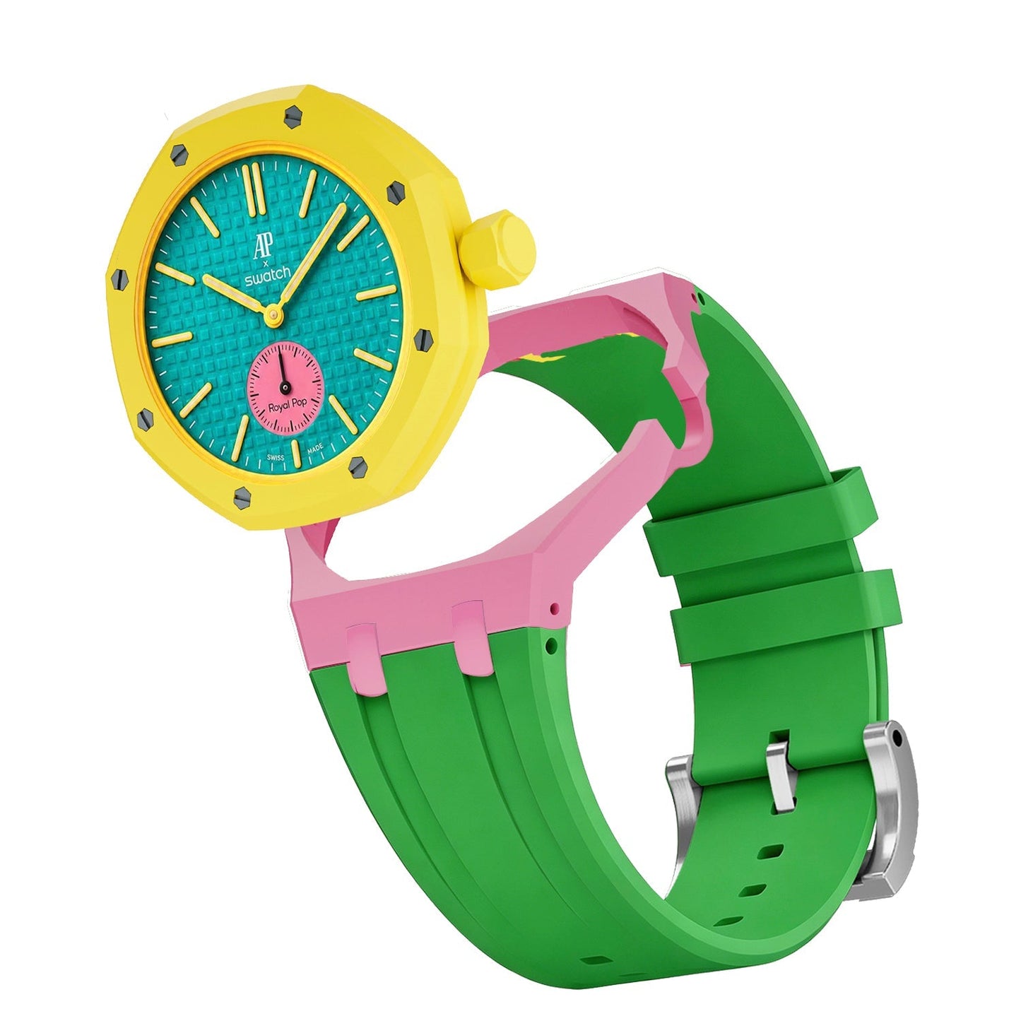 [Favorite]Royal Oak Pop Exclusive Bioceramic Case & Silicone Strap Mix Color