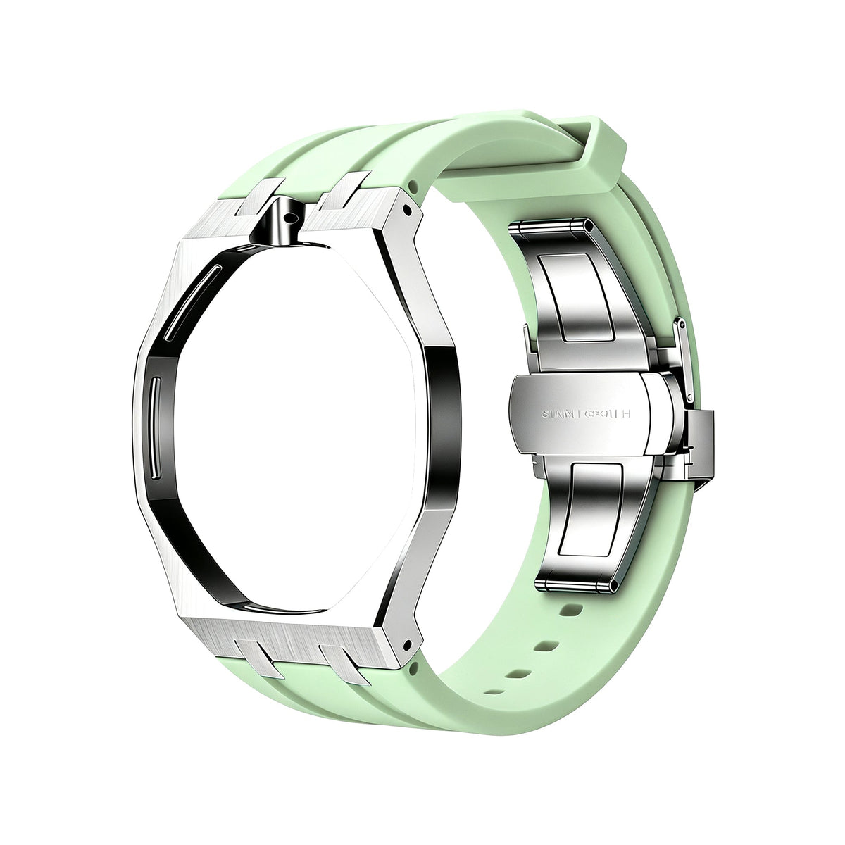 Royal Oak Pop Exclusivo con caja de acero y correa de silicona
