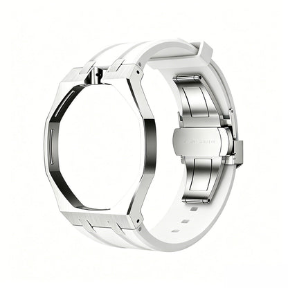 [Favorite]OAK POP WHITE STEEL SILICONE STRAP