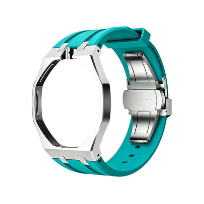 [Favorite]OAK POP SKY BLUE STEEL SILICONE STRAP