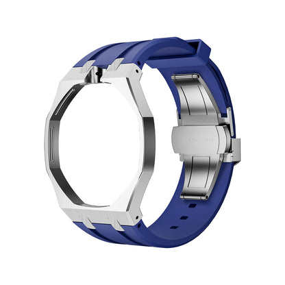 [Favorite]OAK POP DARK BLUE STEEL SILICONE STRAP