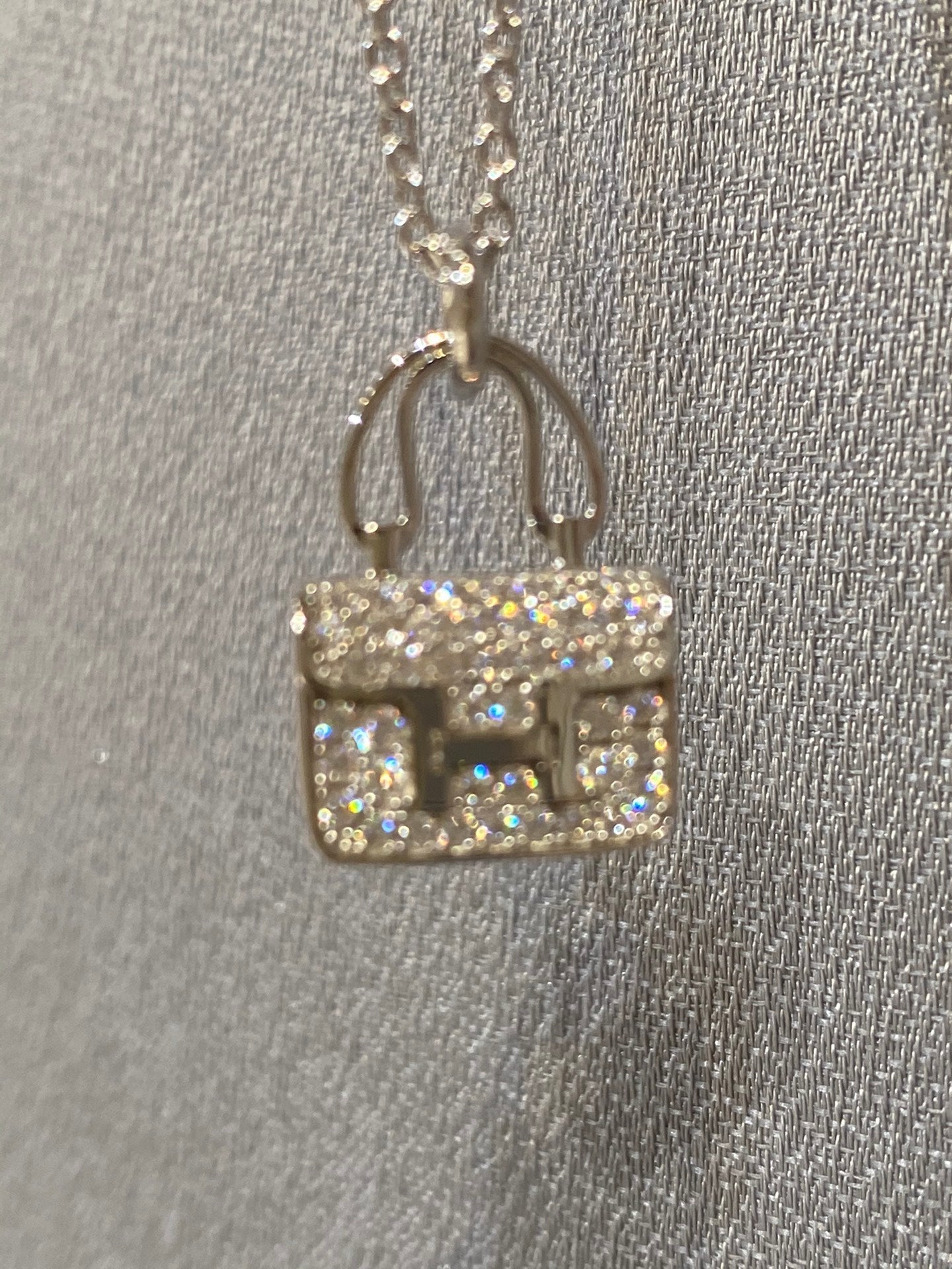 [Favorit] CONSTANCE ANHÄNGER-DIAMANTKETTE