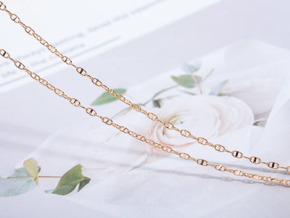 [Favorite]ECHAPPEE NECKLACE ROSE GOLD