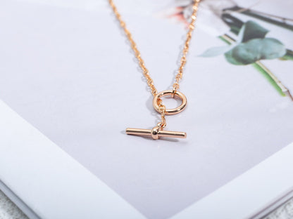[Favorite]ECHAPPEE NECKLACE ROSE GOLD