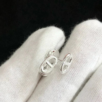 [Favorite]CHAINE SMALL EARRINGS GOLD AND SILVER