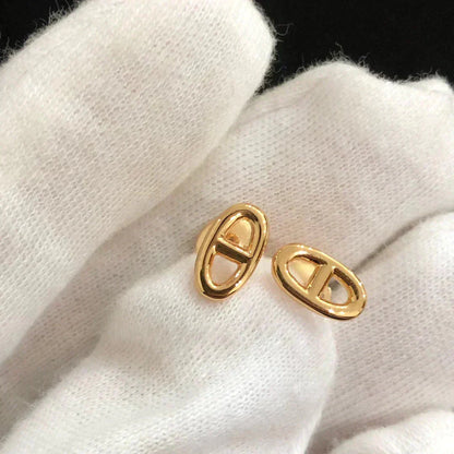 [Favorite]CHAINE SMALL EARRINGS GOLD AND SILVER