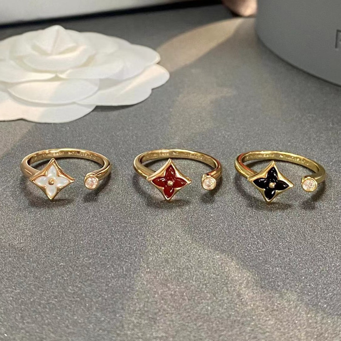 [Favorite]STAR 1 DIAMOND OPEN RING