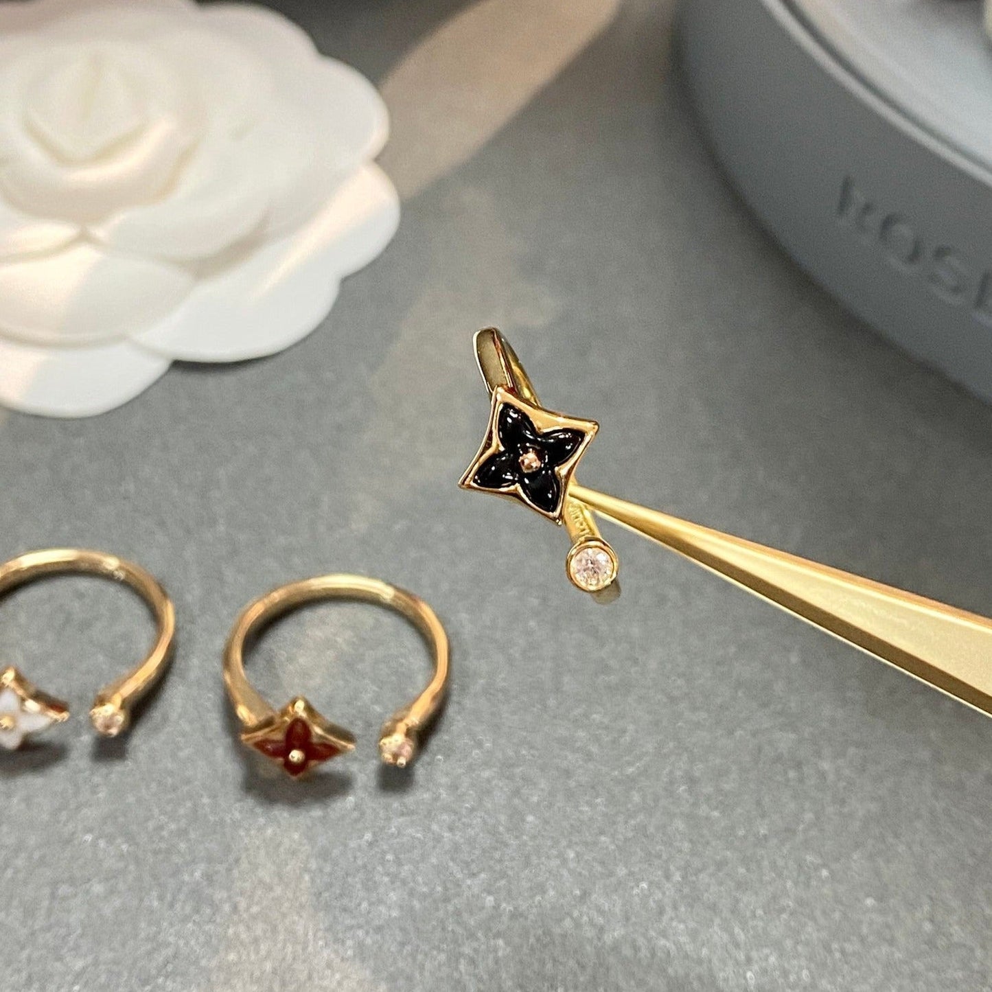 [Favorite]STAR 1 DIAMOND OPEN RING