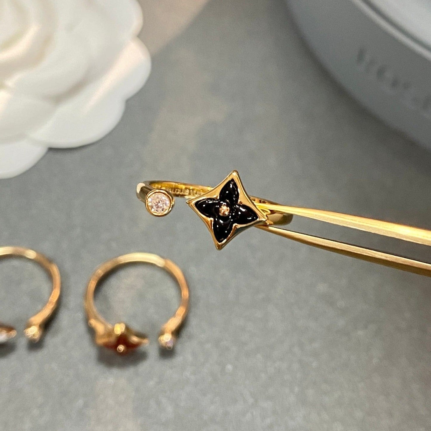 [Favorite]STAR 1 DIAMOND OPEN RING