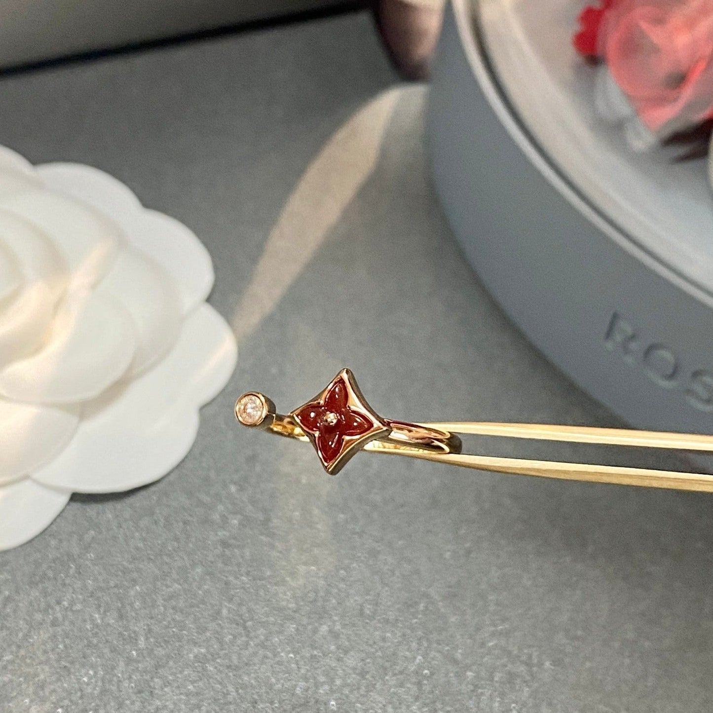 [Favorite]STAR 1 DIAMOND OPEN RING