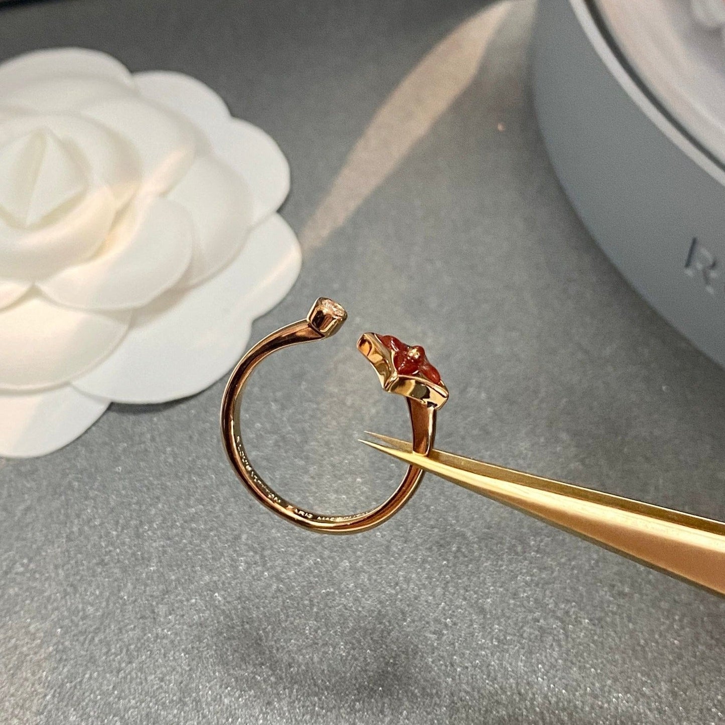 [Favorite]STAR 1 DIAMOND OPEN RING