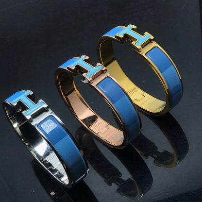 [Favorit]H ARMBAND BLAU REGENBOGEN KERAMIK