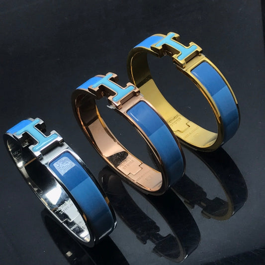 [Favorite]H BRACELET BLUE RAINBOW CERAMIC