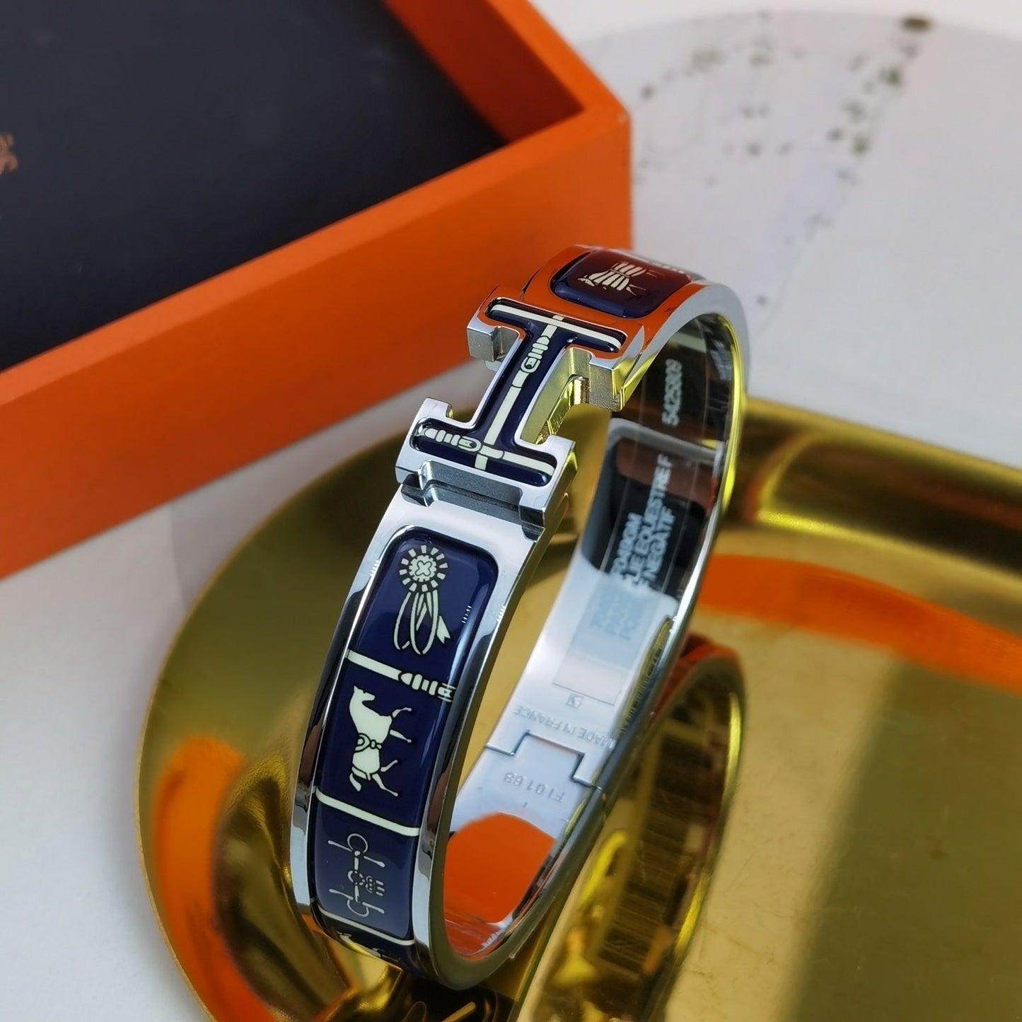 [Favorite]H DECKEN DUNKELBLAUES ARMBAND