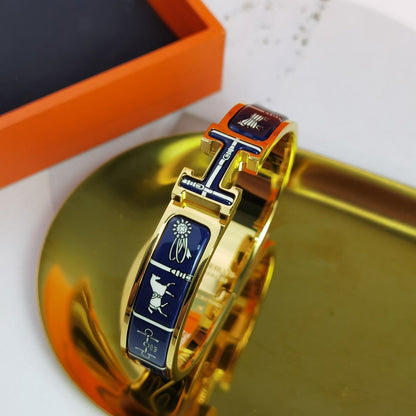 [Favorite]H DECKEN DUNKELBLAUES ARMBAND