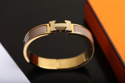 [Favorite]H BRACELET GOLD DIAMOND