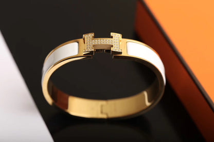 [Favorite]H BRACELET GOLD DIAMOND
