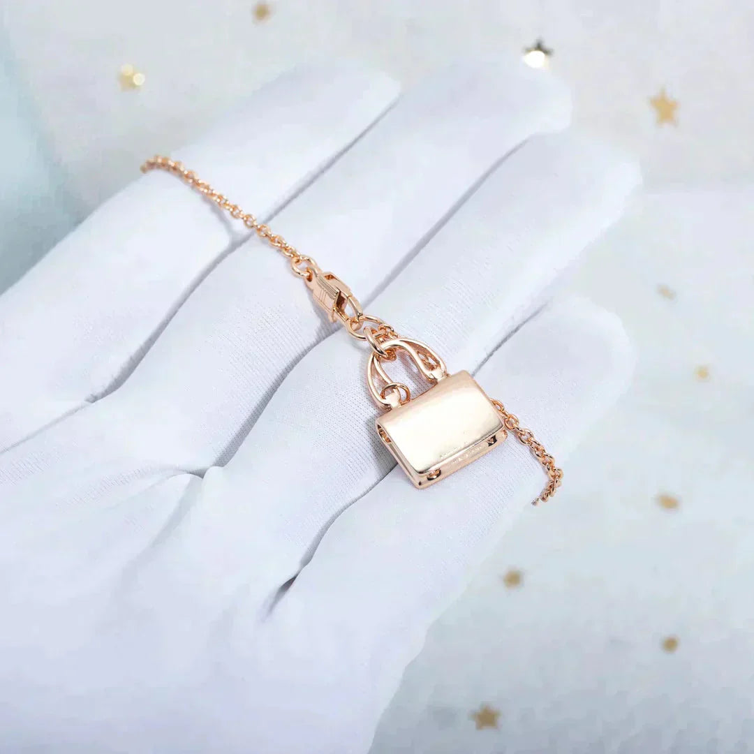[Favorite]AMULETTE ANHÄNGER ROSÉGOLD KETTE