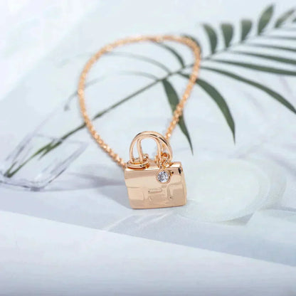 [Favorite]AMULETTE ANHÄNGER ROSÉGOLD KETTE