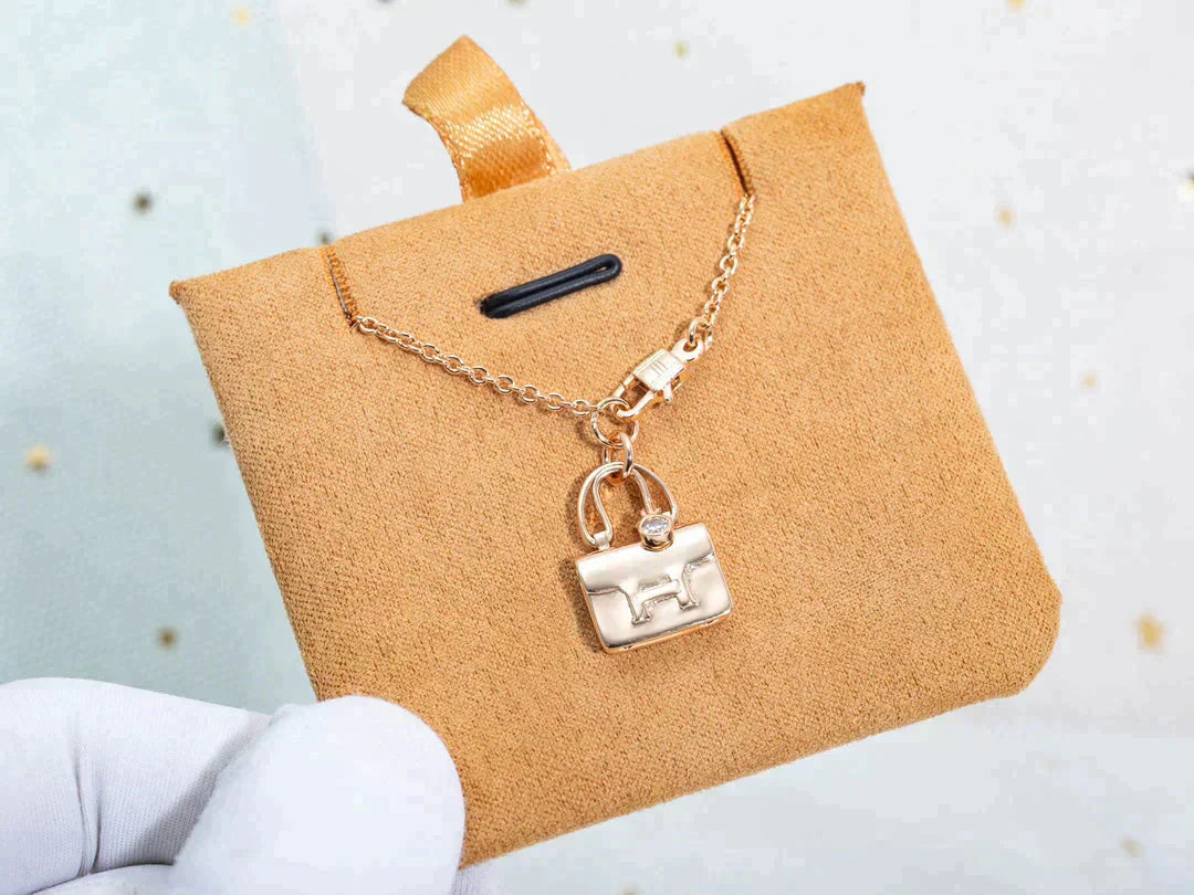 [Favorite]AMULETTE ANHÄNGER ROSÉGOLD KETTE
