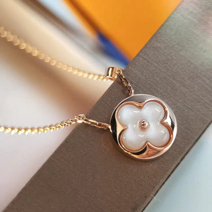 [Favorite]SUN MOP GOLD 1 DIAMOND NECKLACE
