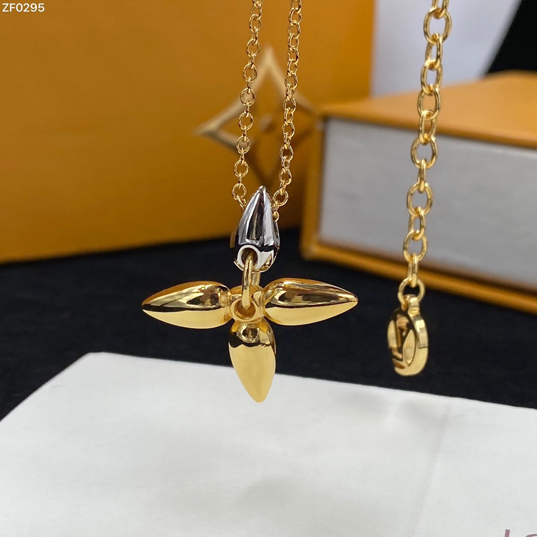 [Favorite]LOUISETTE PEDANT GOLD NECKLACE