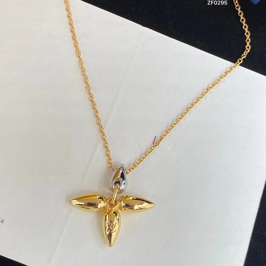 [Favorite]LOUISETTE PEDANT GOLD NECKLACE