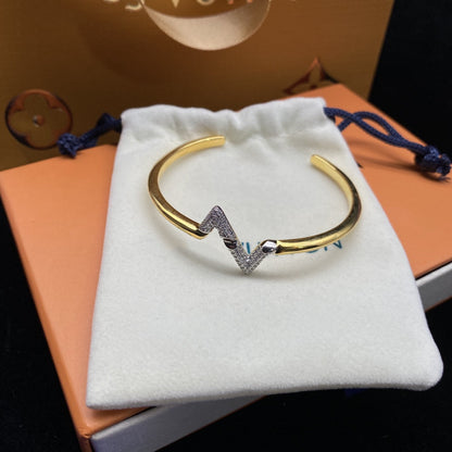 [Favorit] VOLTE UPSIDE DOWN DIAMANT GOLD OFFENER ARMBAND