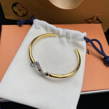 [Favorit] VOLTE UPSIDE DOWN DIAMANT GOLD OFFENER ARMBAND
