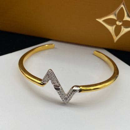 [Favorit] VOLTE UPSIDE DOWN DIAMANT GOLD OFFENER ARMBAND