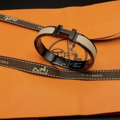 [Favorit]H ARMBAND 12MM SCHWARZ BEIGE KERAMIK