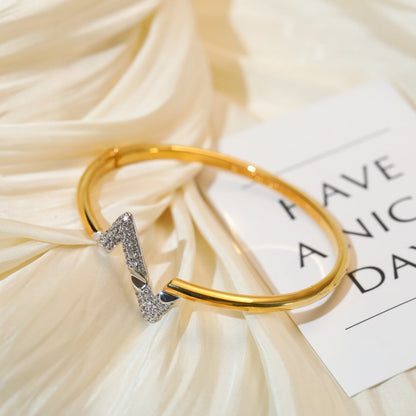 [Favorite]VOLTE UPSITE DOWN GOLD DIAMOND BRACELET