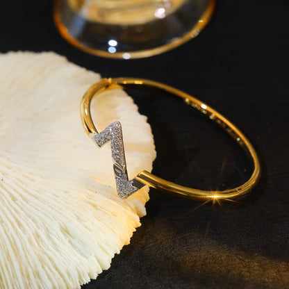 [Favorite]VOLTE UPSITE DOWN GOLD DIAMOND BRACELET