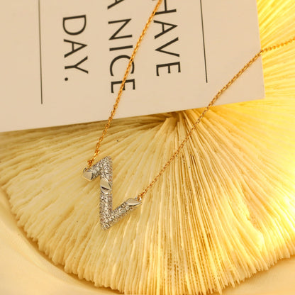 [Favorite]VOLT SILVER DIAMOND PEDANT NECKLACE