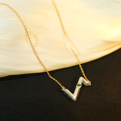 [Favorite]VOLT SILVER DIAMOND PEDANT NECKLACE