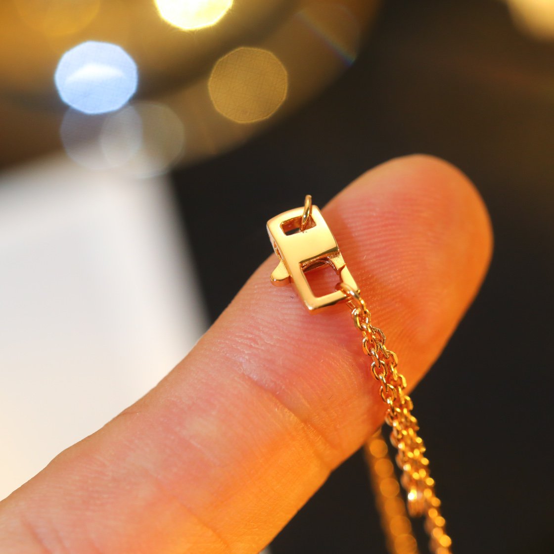 [Favorite]STAR AND SUN DIAMOND ROSE GOLD NECKLACE
